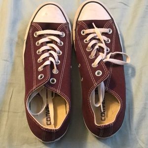 Maroon Converse